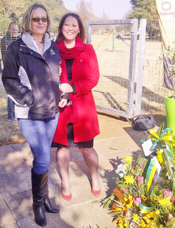 Elize Venter en Chantal Parkin is albei oorlewendes van die busramp Elize Venter en Chantal Parkin is albei oorlewendes van die busramp